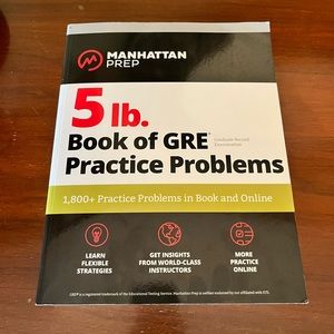 Manhattan Prep 5lb Book of GRE Practice Problems